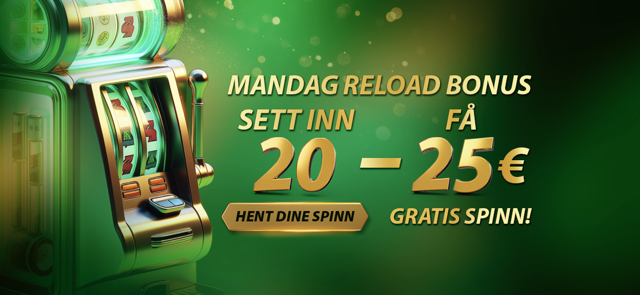 Mandagens Reload Bonus